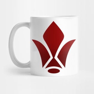 Red Flower Mug